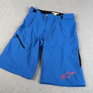 ALPINESTARS All Mountain Shorts Mens 28 Blue MTB Mountain Bike Pathfinder